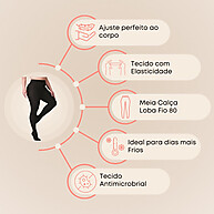Meia Calça Lupo Loba: Conforto e Elegância no Inverno - imagem 2