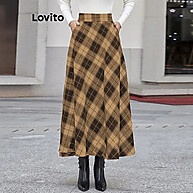 Saia Xadrez Lovito: Estilo Casual para o Inverno - imagem 2