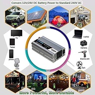 Inversor de Energia Onda Senoidal Pura 1000W 12V/24V para 110V/220V - Potência e Segurança para suas Aventuras! - imagem 5