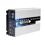 Inversor de Energia 12000W Onda Senoidal Pura 12V/24V/48V/60V/72V para 110V/220V com Display LCD - imagem 1