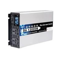 Inversor de Energia 12000W Onda Senoidal Pura 12V/24V/48V/60V/72V para 110V/220V com Display LCD - imagem 2