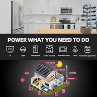 Inversor Híbrido Solar 2000W MPPT 80A: Energia Pura e Inteligente Off-Grid - imagem 5