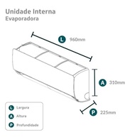 Ar Condicionado Split Elgin Eco Inverter II 18000 BTU/h Wi-Fi Quente e Frio 220V - imagem 3