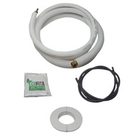 Kit Instalação Ar Condicionado 2m 1/4 e 3/8 - Para AC Convencional e Inverter até 12.000 BTUs - imagem 1