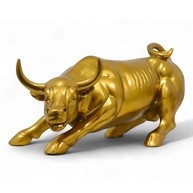Tourinho de Wall Street - Estatueta Decorativa para Investidores e Ambientes Corporativos em Resina - imagem 1
