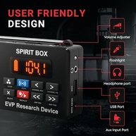 PARANORMIC Spirit Box: Kit Essencial para Investigação Paranormal com Micro SD 32GB e Lanterna - imagem 4