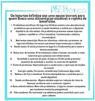 Iogurte Infinito Com Manual Cortesia Livro de Receitas Tudo Iogurte Infinito! - imagem 2