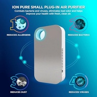 Ion Pure Plug In - Purificador de Ar com Íons Negativos | Sem Filtro, Silencioso e Compacto para Casa - imagem 4
