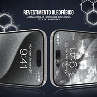 Gshield Película Vidro Ionizado Anti-Reflexo Anti Impacto P/ iPhone 16 Pro Max - Tela Toda 100% Sensibilidade - imagem 5