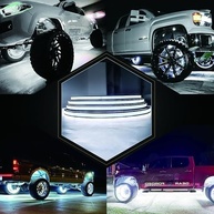 Anel de LED para Rodas de Caminhão e Carro: 2592 LEDs Brilhantes, IP67 e Controle RF - imagem 5