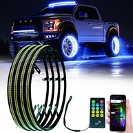 Anel de LED para Rodas de Caminhão e Carro: 2592 LEDs Brilhantes, IP67 e Controle RF - imagem 1