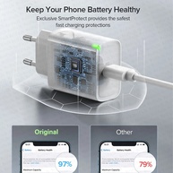 Carregador Apple 30W USB-C: Carga Rápida iPhone & iPad - imagem 4