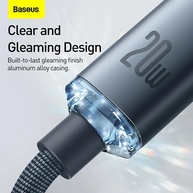 Baseus 20W: Cabo USB-C Rápido para iPhone e iPad - imagem 3