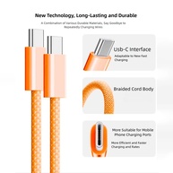 Cabo USB-C 60W: Carregamento Turbo para iPhone e iPad - imagem 4