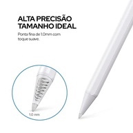 Caneta Pencil WB Para iPad com Palm Rejection e Ponta de Alta Precisão de 1.0mm - Branca (não compatível com iPads lançados antes de 2018) - imagem 3