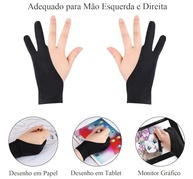 Luva de Desenho para Mesa Digitalizadora, Luva Desenho Digital Ideal para iPad e Tablet - imagem 3