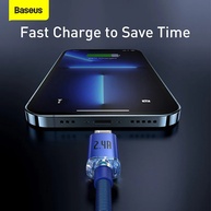 Cabo Baseus iPhone: Carregamento Rápido e Dados - imagem 2