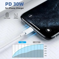 Cabo iPhone 30W: Carregamento Turbo e Dados! - imagem 3