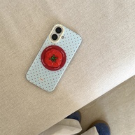 Capa iPhone 15/16: Bolinhas Vermelhas e Estilo! - imagem 3