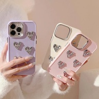 Capa iPhone Coração Luxo: Elegância e Proteção - imagem 3