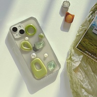 Capa iPhone: Elegância em Jade e Gemas - imagem 3