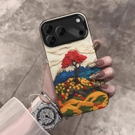 Capa iPhone Flores Montanha Pintada à Mão - imagem 3