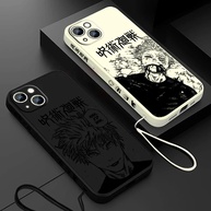 Capa Jujutsu Kaisen: Gojo e Sukuna para iPhone - imagem 3