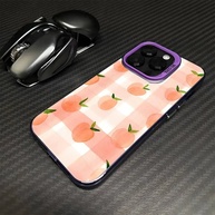 Capa iPhone: Proteção e Estilo em Lilás! - imagem 3