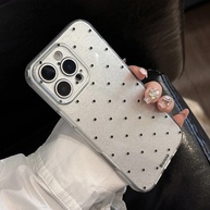 Capinha iPhone: Bolinhas Glitter e Estilo! - imagem 3