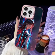 Capinha iPhone: Estilo Cyberpunk Rosa! - imagem 3