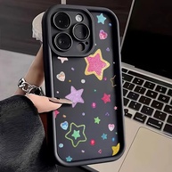 Capinha iPhone Estrelas Coloridas: Estilo e Proteção! - imagem 3