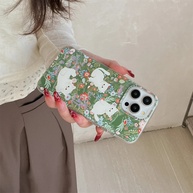 Capinha iPhone: Ovelha Floral e Morango 🍓 - imagem 3