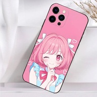 Capinha iPhone: Pink Cartoon Beauty Girl - imagem 3