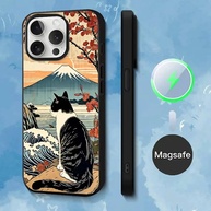 Capinha iPhone Ukiyo-e: Estilo Japonês + MagSafe - imagem 3