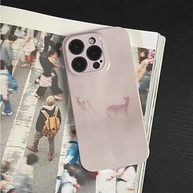 Capinha iPhone: Veado Rosa Kawaii Anti-Impacto - imagem 3
