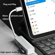 Leitor de Cartão XD: 3 em 1 para iPhone e Android - imagem 3