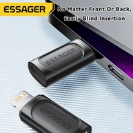 Adaptador Essager: iPhone + USB-C (OTG + 20W) - imagem 2