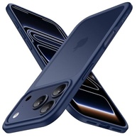 JETech Capa Fosca para iPhone 17 Pro 6.3" - Proteção Militar, Design Minimalista e Anti-Impressão Digital (Azul Escuro) - imagem 2