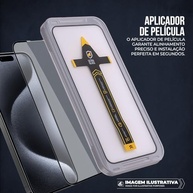 Gshield Película Vidro Ionizado Anti-Reflexo Anti Impacto P/ iPhone 16 Pro Max - Tela Toda 100% Sensibilidade - imagem 4