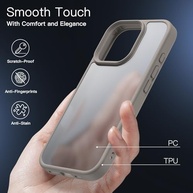 JETech Capa Matte para iPhone 16 Pro Max: Proteção Militar, Anti-Impressão Digital e Design Elegante - imagem 5