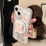 Capinha Magsafe iPhone: Flores e Pets 🌸🐶 - imagem 2