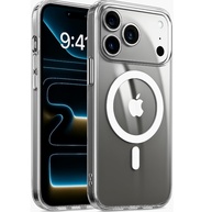 Capa Mag-Safe Premium para iPhone 17 PRO: Transparente, Anti-Amarelamento e Proteção Robusta - imagem 1