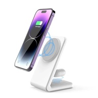 Carregador Sem Fio Magnético 2 em 1 para iPhone - imagem 4