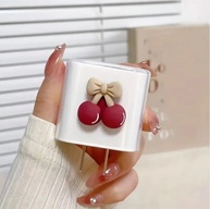 Capa Protetora iPhone: Cherry Candy + Organizador Cabos - imagem 2
