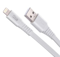 Cabo Iphone/Cabo Lightning I2GO Certificado MFi 1,2m 2,4A PVC Flexível Flat Branco - I2GO Basic - imagem 2