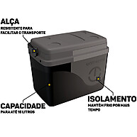Caixa Térmica Floripa 15L: Leve o Frio Para Onde Ir! - imagem 2
