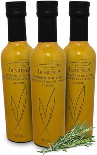 Azeite De Alecrim Fazenda Irarema 250ml x 3 Un. - Extra Virgem Prensado a Frio - imagem 1
