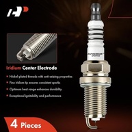 Velas de Ignição Iridium e Platina Premium para Toyota Corolla, Prius, Tacoma e mais (Pacote com 4) - imagem 4