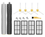 Kit Completo de Peças de Reposição para iRobot Roomba 800 & 900 Series - 4 Filtros HEPA + 4 Escovas Laterais + 1 Escova de Borracha - imagem 2