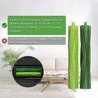 Escovas de Rolo de Borracha para iRobot Roomba - Compatibilidade Total com Séries i, j e E - 4 Conjuntos Reutilizáveis - imagem 4